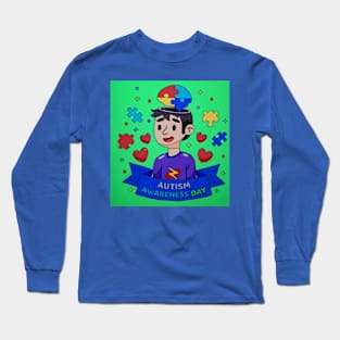 Autism Awareness Day Long Sleeve T-Shirt